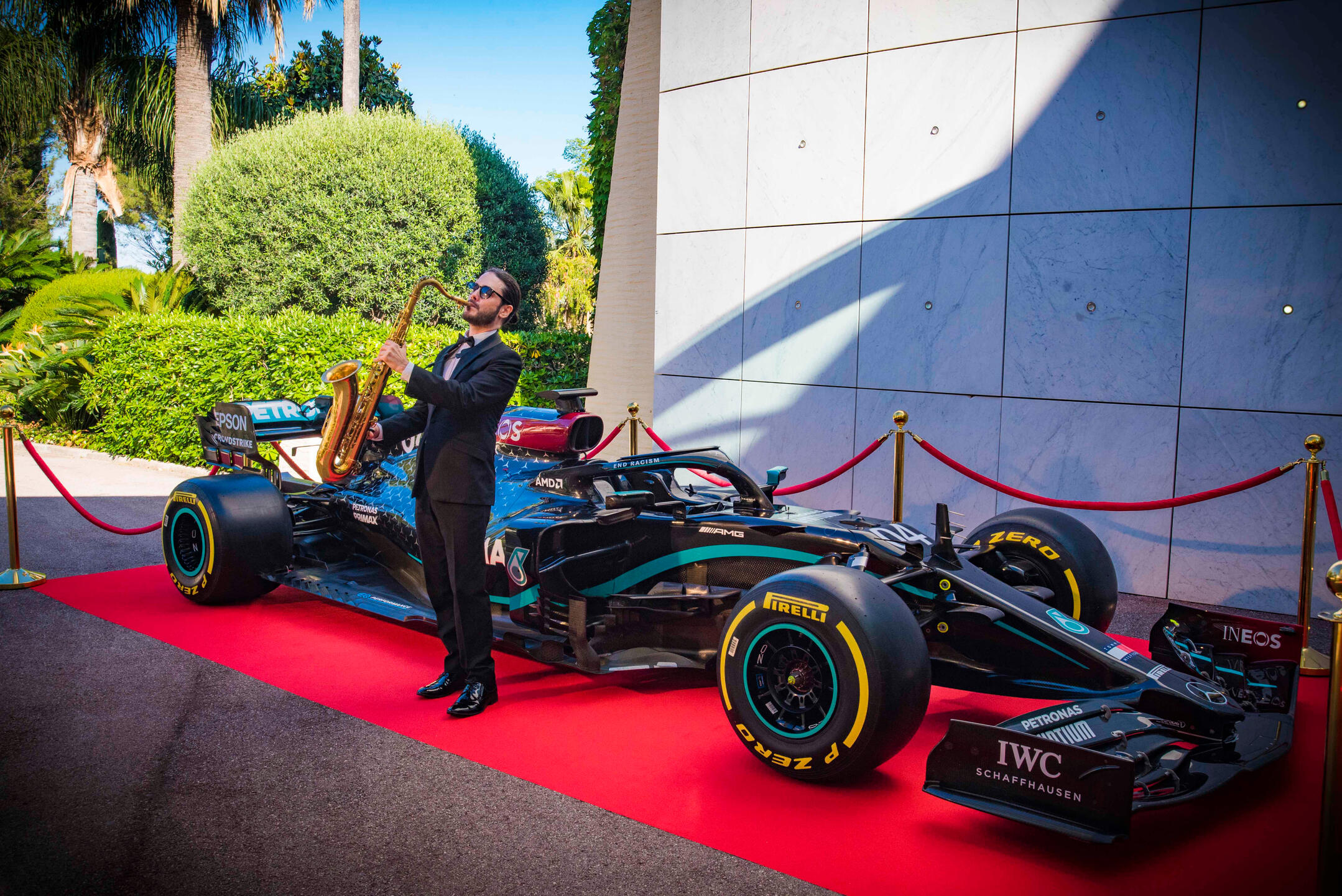 corporate event music saxophonist and DJ in Monaco Monte Carlo