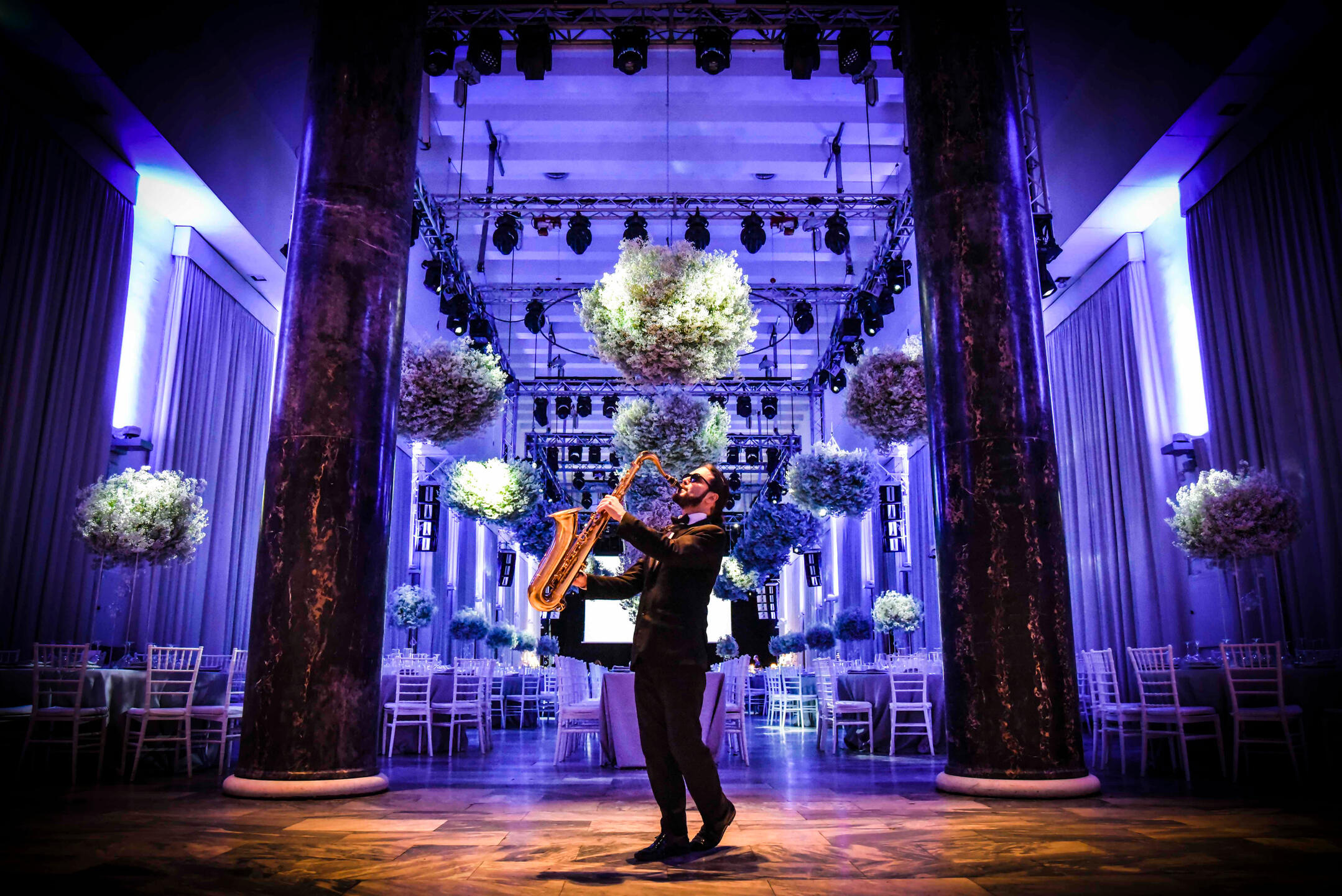 italian wedding saxophonist and DJ