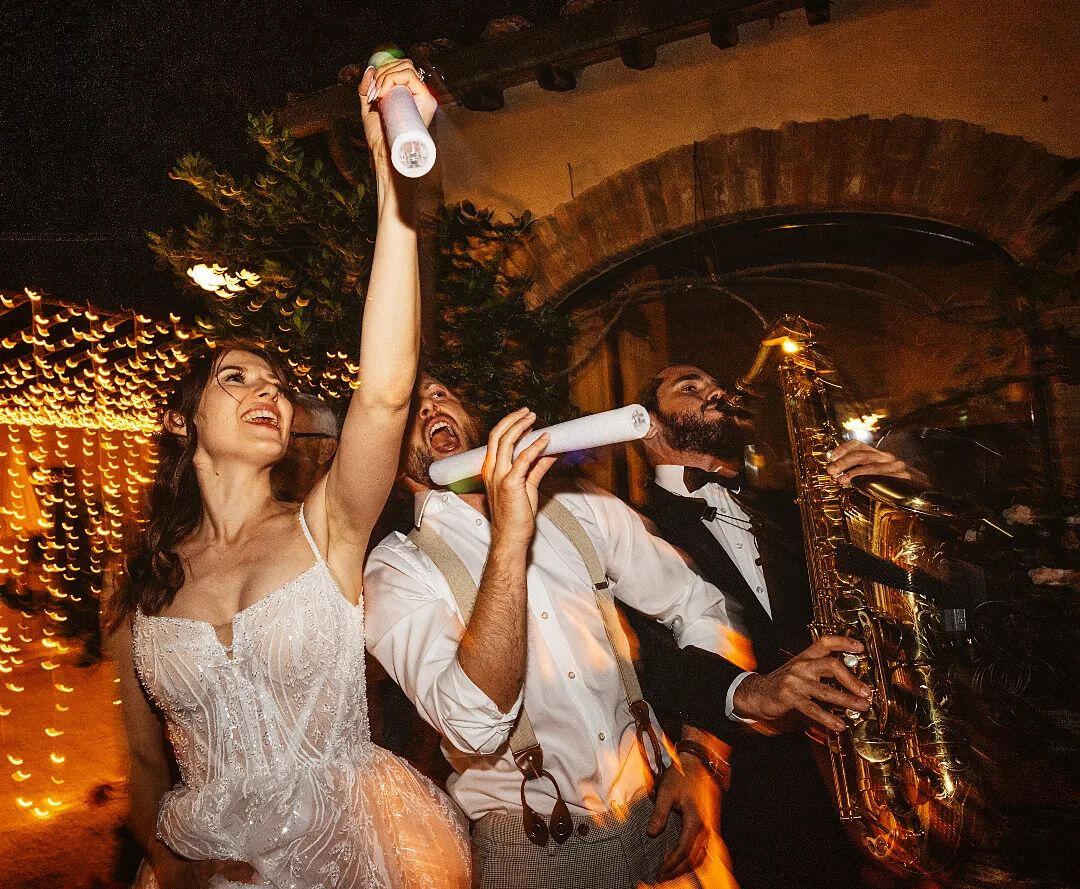 italian wedding saxophonist and DJ